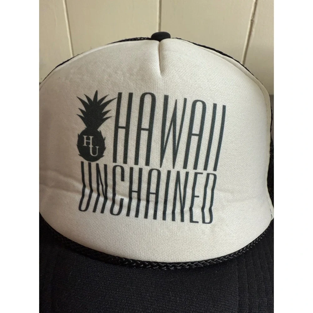 Otto‎ Collection Hat Men's One Size Hawaii Unchained Trucker Pineapple Graphic